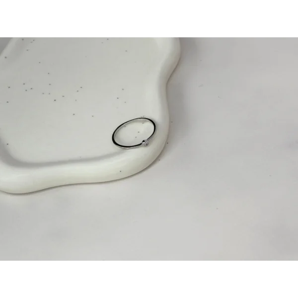 Anillo mini con piedra preciosa