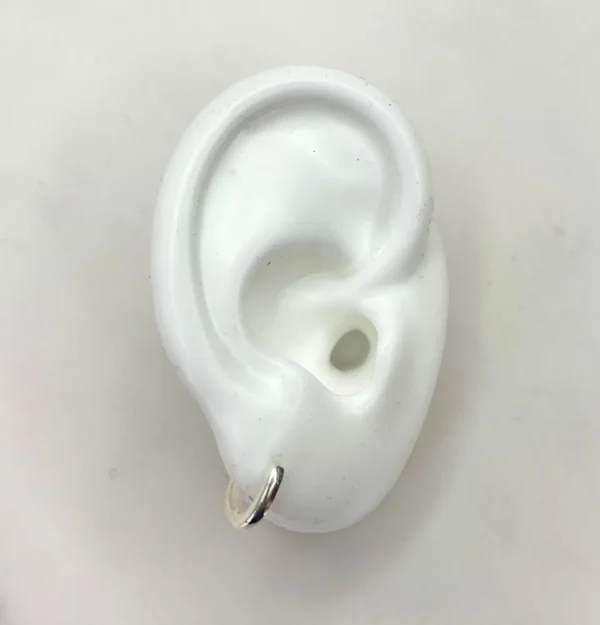 Aritos pequeños plata 925 par
