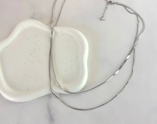 Cadenita línea doble