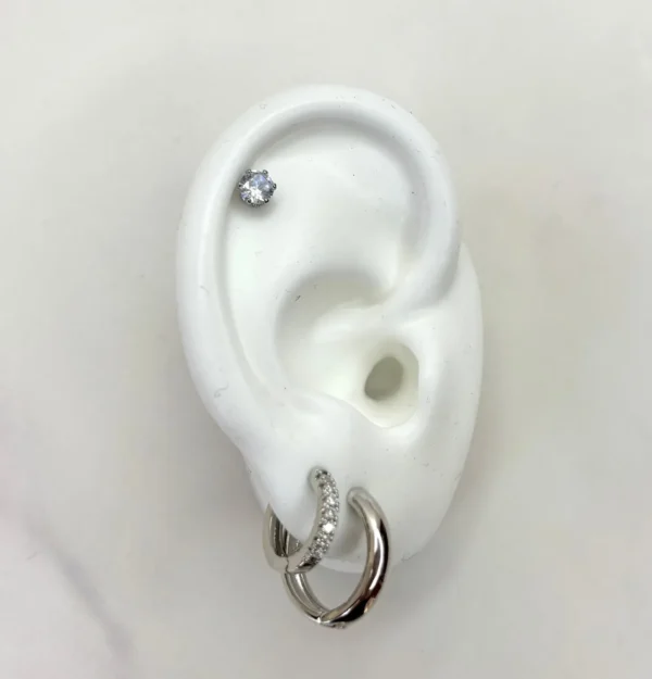 Conjunto aritos y miniatura